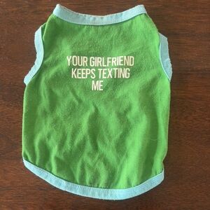 Cute Graphic Tank for Small Dog